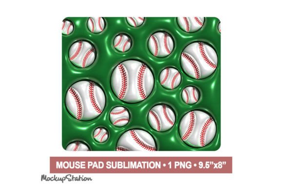 Download Baseball Mouse Pad Sublimation PNG - Mouse pad sublimation Collection