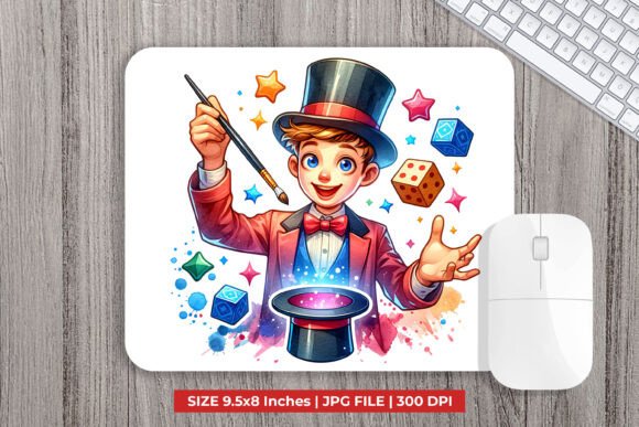 Download Kids Playing Magic Mouse Pad Sublimation - Mouse pad sublimation Collection